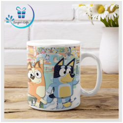 Heeler Family Bluey Mugs