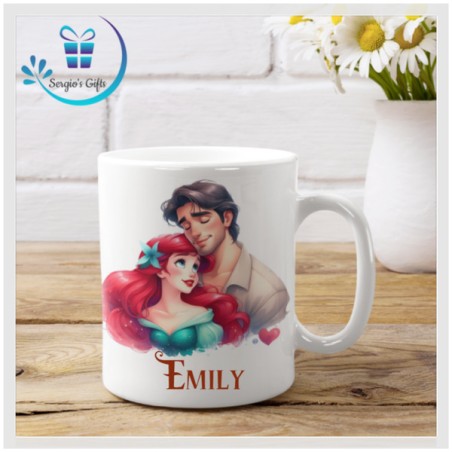 Disney Ariel Little Mermaid & Prince Eric