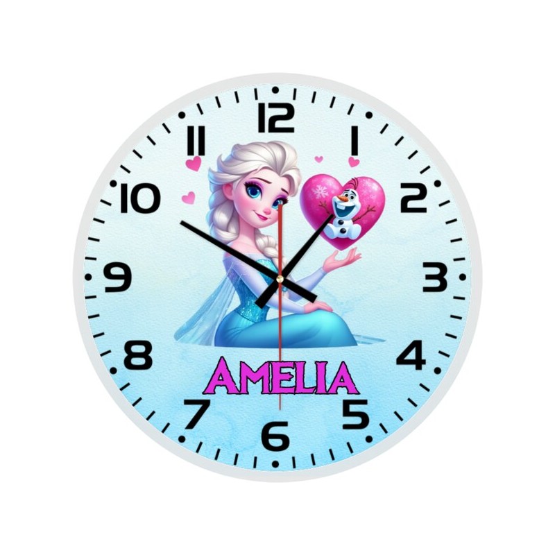 Disney Frozen Wall Clock - Magical and Durable Decor