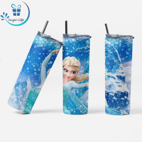 Disney Princess Elsa Skinny Tumbler