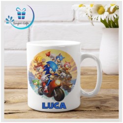 Team Sonic The Hedgehog Mug