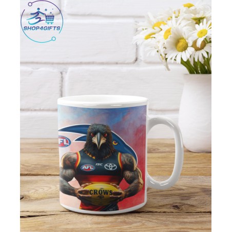 AFL ADELAIDE CROWS COFFEE MUG