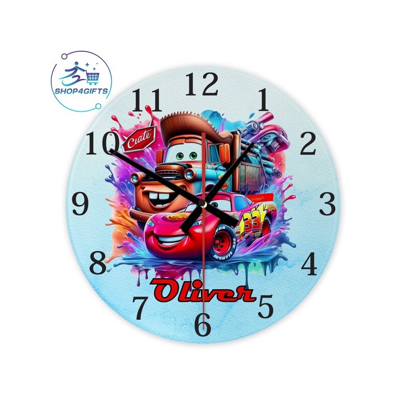 shop4gifts-personalised-disney-pixar-cars-glass-wall-clock-custom-kids-room-decor-