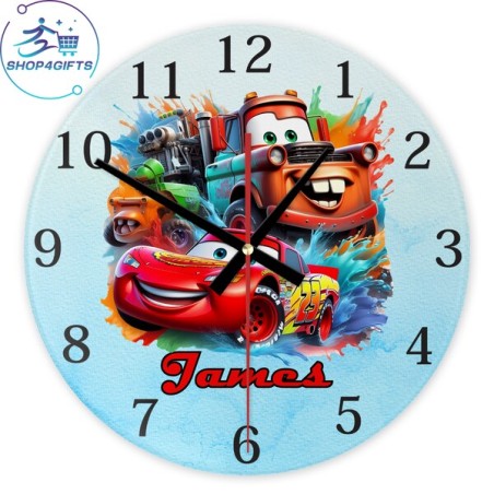 shop4gifts-personalised-disney-pixar-cars-glass-wall-clock-custom-kids-room-decor-