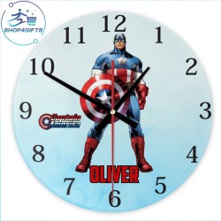 shop4gifts-personalised-marvel-captain-america-glass-wall-clock-with-name