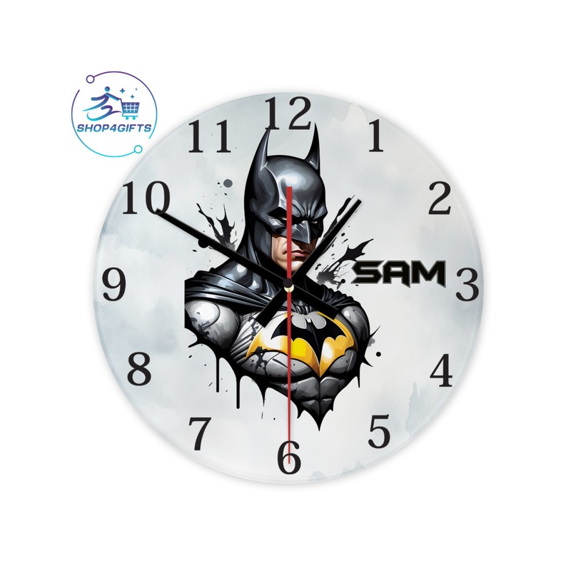 shop4gifts-personalised-dc-batman-glass-wall-clock-with-name-