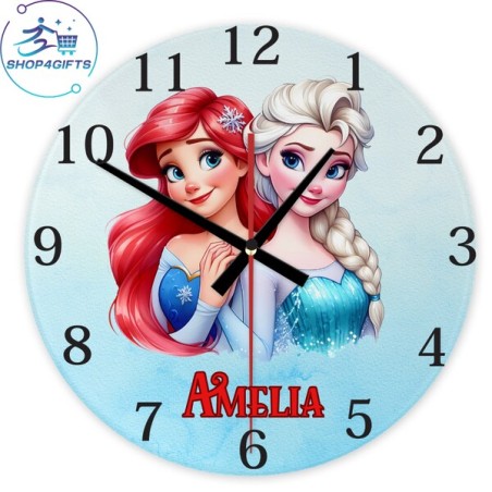 shop4gifts-personalised-disney-princess-ariel-glass-wall-clock-with-name