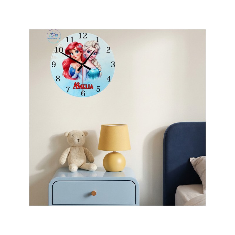 shop4gifts-personalised-disney-princess-ariel-glass-wall-clock-with-name-room