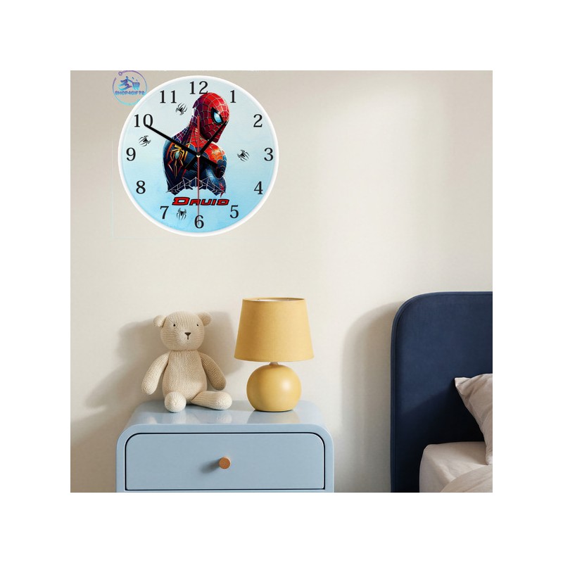 shop4gifts-personalised-marvel-spider-man-glass-wall-clock-with-name-room-decor-