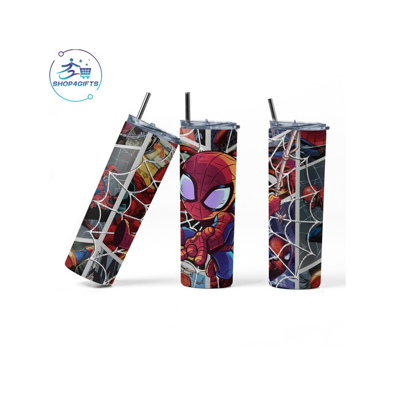 shop4gifts-personalised-marvel-spider-man-20oz-skinny-tumbler-with-name