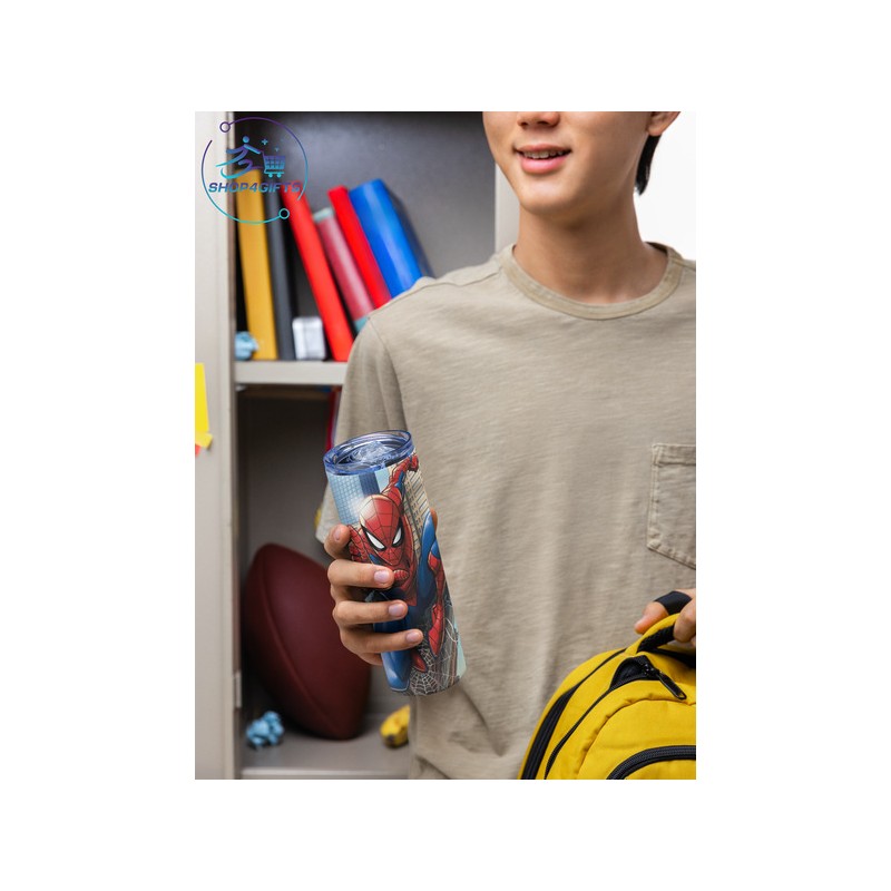 shop4gifts-personalised-marvel-spider-man-20oz-skinny-tumbler-with-name-drink-bottle