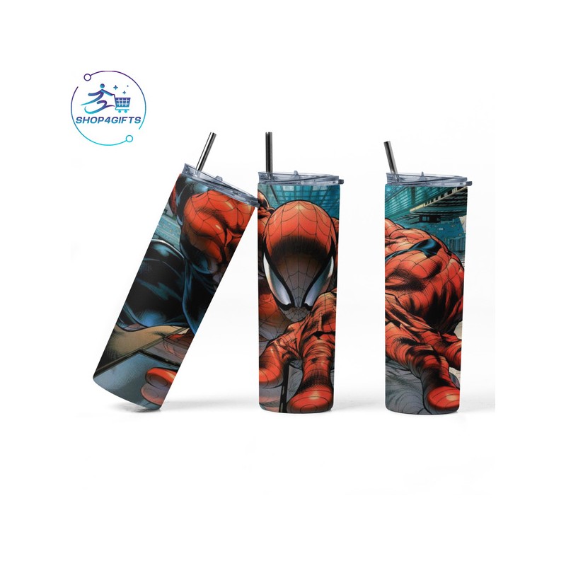 shop4gifts-personalised-marvel-spider-man-20oz-skinny-tumbler-with-name