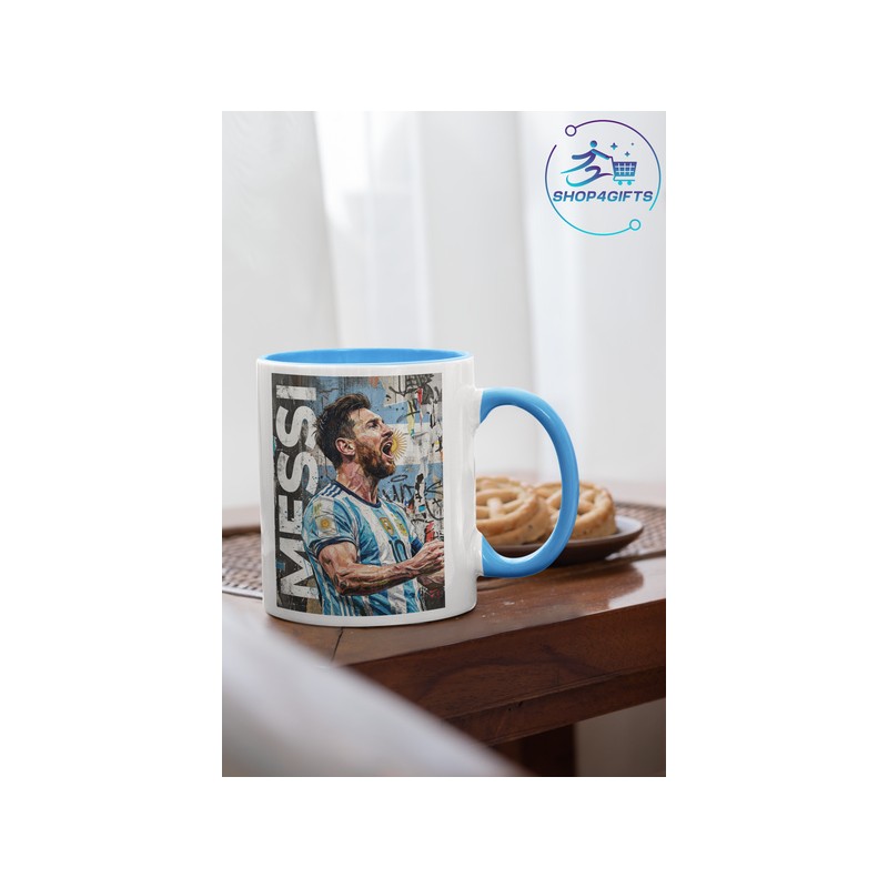 personalised-lionel-messi-11oz-ceramic-coffee-mug-with-blue-handle-shop4gifts