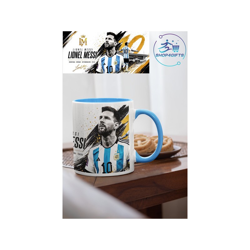 personalised-lionel-messi-11oz-ceramic-coffee-mug-with-blue-handle-shop4gifts