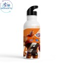 Shop4Gifts-Personalised-GWS-GIANTS-600ml-Aluminium-Drink-Bottle-with-Straw-Lid-Orange-Charcoal-and-White-AFL-Gift