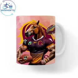 NRL-National- Rugby-League- Brisbane Broncos-personalised-11oz-mug-