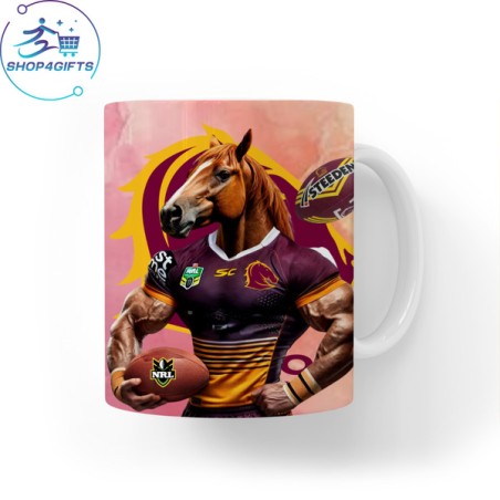 NRL-National- Rugby-League- Brisbane Broncos-personalised-11oz-mug-