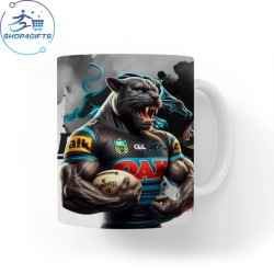 NRL-National- Rugby-Penrith-panthers-personalised-11oz-coffee-mug-