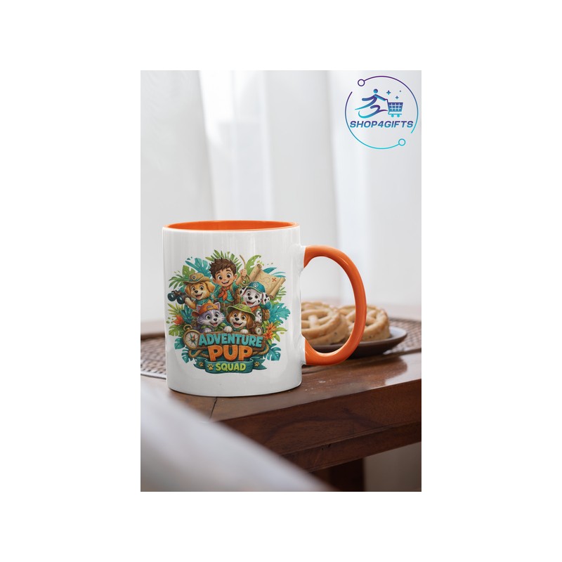 Shop4Gifts-Personalised-Paw-Patrol-Adventure-Pup-Squad-11oz-Ceramic-orange-handle-Mug-Custom-Name-Kids-Gift-Australia