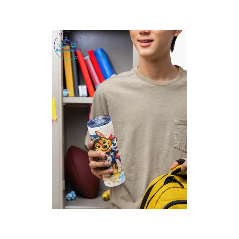 Shop4Gifts-Personalised-Paw-Patrol-Team-20oz-Skinny-Tumbler-with-Lid-and-Straw-Gifts