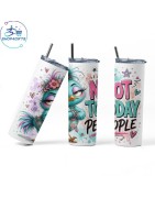 Funny Quotes 20oz Skinny Tumblers - Fun & Durable Drinkware