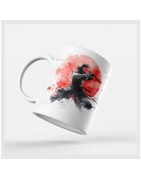 JAPANESE SAMURAI MUGS