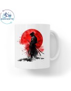 JAPANESE SAMURAI MUGS