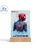 Personalised Spider-Man LED Lamp USB | Shop4Gifts