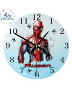 Personalised Marvel Spider-Man Wall Clock | Shop4Gifts
