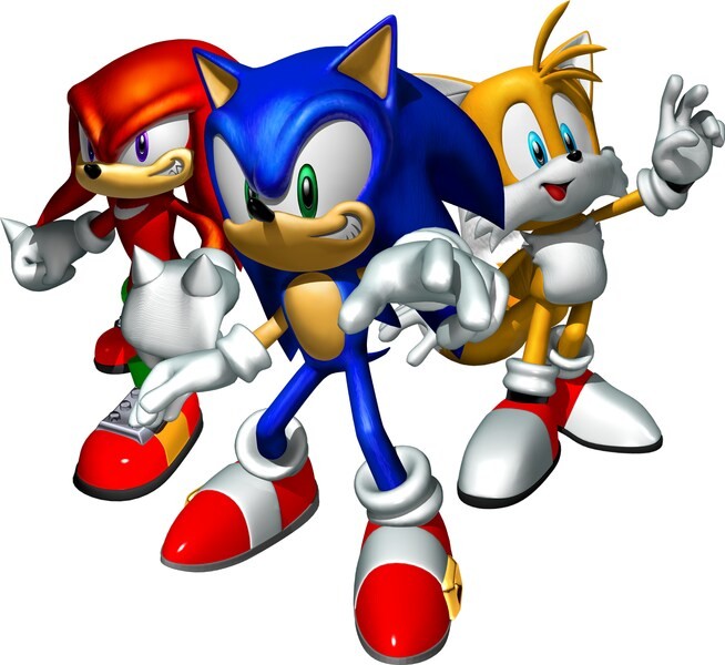 Sonic Core Panel Team Sonic Acrylic Panel with Light Stand – Magical Display